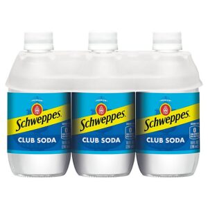 Schweppes Club Soda Bottle - 6-10 Fl. Oz.