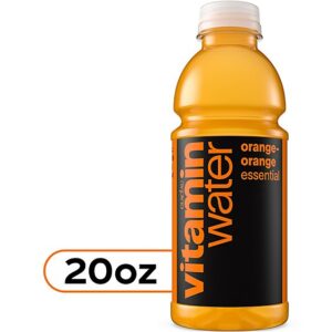 vitaminwater Water Beverage Nutrient Enhanced Essential Orange Orange - 20 Fl. Oz.