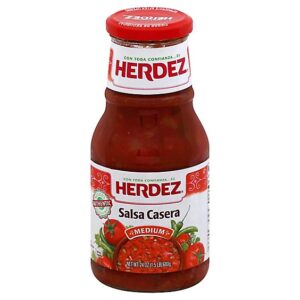 Herdez Salsa Casera Medium Jar - 24 Oz