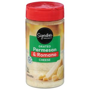 Signature SELECT Cheese  Grated Parmesan & Romano - 8 Oz