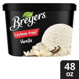 Breyers Vanilla Lactose Free Ice Cream - 48 Oz