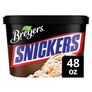 Breyers Snickers Light Ice Cream - 48 Oz