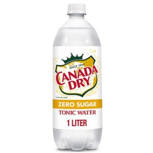 Canada Dry Zero Sugar Tonic Water Bottle - 1 Liter