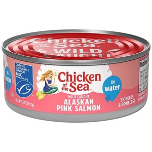 Chicken of the Sea Water Chunk Style Pink Salmon - 5 Oz