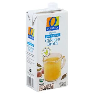 O Organics Organic Broth Chicken Low Sodium Aseptic - 32 Oz