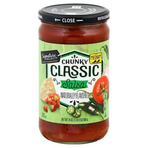 Signature SELECT Chunky Classic Medium Salsa Jar - 24 Oz