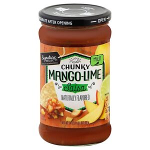 Signature SELECT Chunky Mango Lime Mild Salsa Jar - 24 Oz