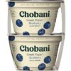 Chobani Non-Fat On The Bottom Blueberry Greek Yogurt - 4-5.3 Oz - Image 3