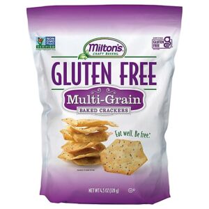 Milton's Craft Bakers Multi-Grain Gluten Free Crackers - 4.5 Oz