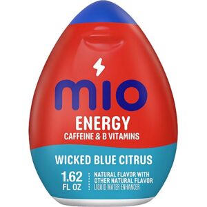 MiO Energy Wicked Blue Citrus Liquid Water Enhancer with Caffeine & B Vitamins - 1.62 Fl. Oz.