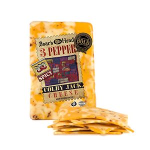 Boar's Head Bold 3 Pepper Colby Jack Bold Cheese