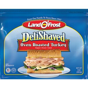 Land O Frost DeliShaved Oven Roasted Turkey - 9 Oz