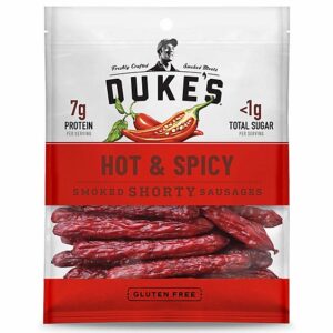 Duke's Hot & Spicy Smoked Shorty Sausages - 5 Oz