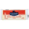 Lucerne Cheese Chunk Cheddar White Sharp - 8 Oz - Image 2