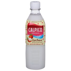 Calpico Soft Drink Non Carbonated Lychee - 16.9 Fl. Oz.