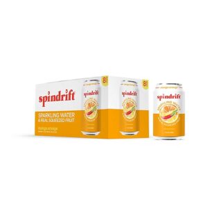 Spindrift Orange Mango Sparkling Water - 8-12 Fl. Oz.