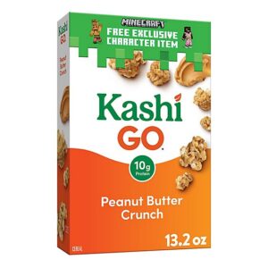 Kashi GO Vegan Protein Peanut Butter Crunch Breakfast Cereal - 13.2 Oz