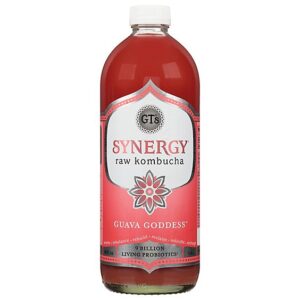 Gts Synergy Kombucha Guava Goddess - 48 Fl. Oz.