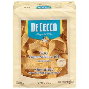 De Cecco Pasta Pappardelle Egg - 8.8 Oz