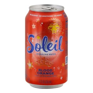 Signature SELECT Soleil Water Sparkling Blood Orange - 12 Fl. Oz.