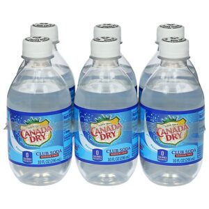Canada Dry Club Soda - 6-10 Fl. Oz.