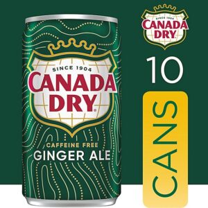 Canada Dry Ginger Ale Soda In Can - 10-7.5 Fl. Oz.