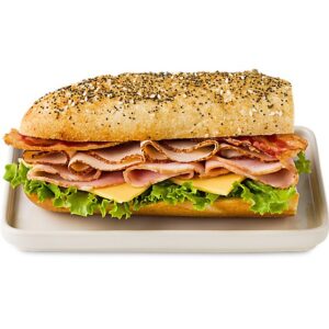 ReadyMeals Ham & Turkey Club On Everything Roll - EA