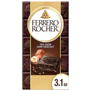 Ferrero Rocher Premium Chocolate Bar Dark Chocolate Hazelnut - ?3.1 Oz