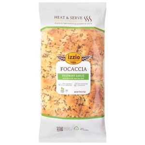 Tb Iz Rosemary Garlic Focaccia With Olive Oil And Sea Salt Take And Bake - EA