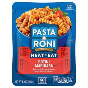 Pasta Roni Heat And Eat Rotini Marinara - 8.8 Oz