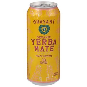 Guayaki Yerba Mate Peach Revival 15.5fz - 15.5 FZ