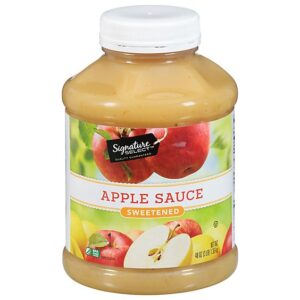 Signature Select Apple Sauce Sweetened 48 Oz - 48 OZ