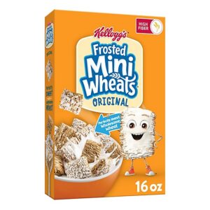 Kellogg's Mini Wheats Cereal Bite Size Frosted - 16 Oz