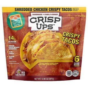 Don Lee Farms Shredded Chicken Crispy Tacos - 12.96 Oz