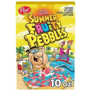 Fruit Pebbles Summer Cereal - 10 Oz