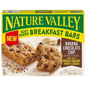 Nature Valley Soft Baked Banana Chocolate Chip Bars 5 Count - 8.8 Oz