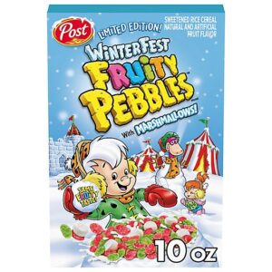 Pebbles Winterfest Marshmallow Fruity Pebbles - Each
