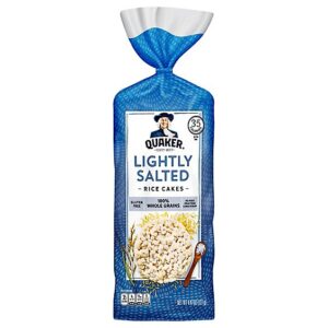 Quaker Rice Cakes Gluten Free Lightly Salted - 4.47 Oz
