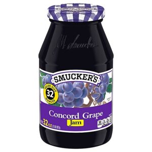 Smuckers Jam Concord Grape - 32 Oz