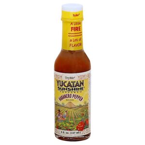 TryMe Sauce Habanero Pepper Yucatan Sunshine - 5 Fl. Oz.