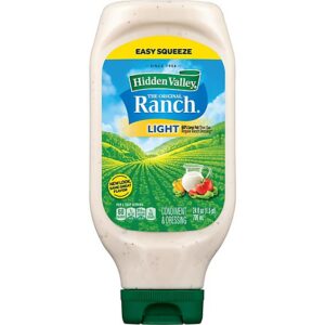 Hidden Valley Original Ranch Light Salad Dressing & Topping - 24 Oz