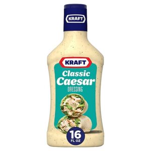 Kraft Classic Caesar Salad Dressing Bottle - 16 Fl. Oz.