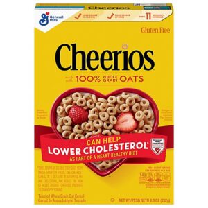 Cheerios Cereal Whole Grain Oat Toasted - 8.9 Oz