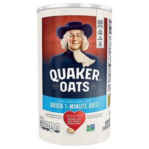 Quaker Oats Whole Grain Quick 1 Minute - 42 Oz