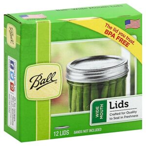 Ball Lids Wide Mouth 42 - 12 Count