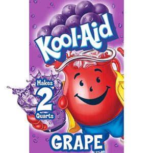 Kool-Aid Unsweetened Grape Artificially Flavored Powdered Drink Mix Packet - 0.14 Oz