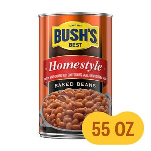BUSH'S BEST Homestyle Baked Beans - 55 Oz
