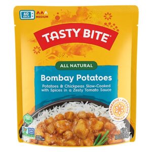 Tasty Bite Bombay Potatoes Spiced Potato Curry - 10 Oz