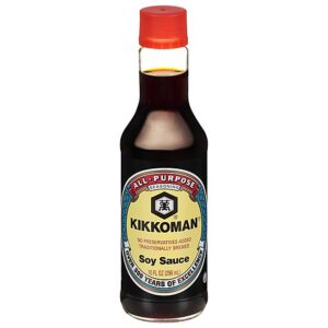 Kikkoman Soy Sauce All-Purpose Seasoning Bottle - 10 Fl. Oz.