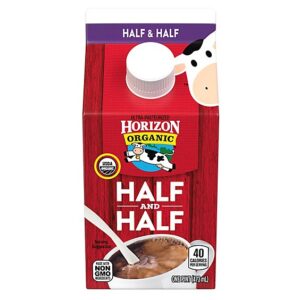 Horizon Organic Half & Half Carton - 1 Pint